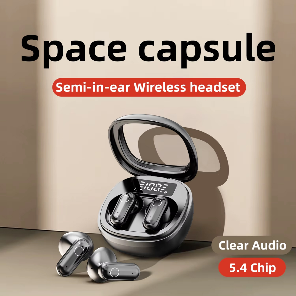 Bluetooth slusalice EL SK37 crne HQ
