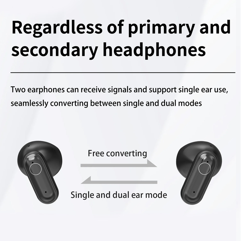 Bluetooth slusalice EL SK37 crne HQ