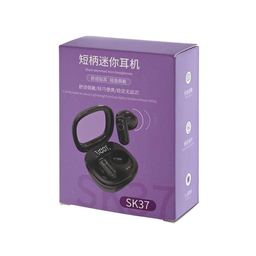 Bluetooth slusalice EL SK37 crne HQ