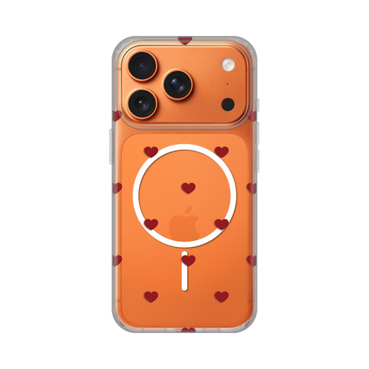 Torbica Print Magsafe za iPhone 17 Pro 6.3 Red Hearts
