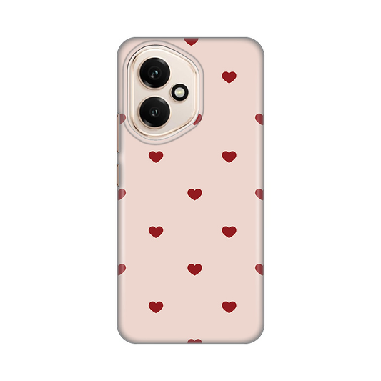 Torbica Silikonska Print za Honor 400 Beige Hearts