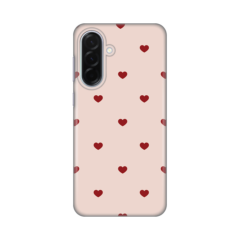 Torbica Silikonska Print za Samsung A366B Galaxy A36 5G Beige Hearts