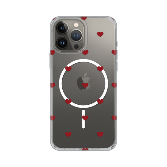 Torbica Print Magsafe za iPhone 13 Pro Max 6.7 Red Hearts