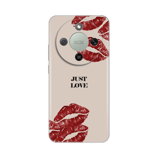 Torbica Silikonska Print Skin za Honor Magic 8 Lite Just Love