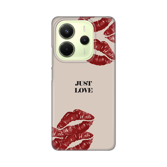 Torbica Silikonska Print Skin za Xiaomi Redmi Note 14 4G (SRB) Just Love