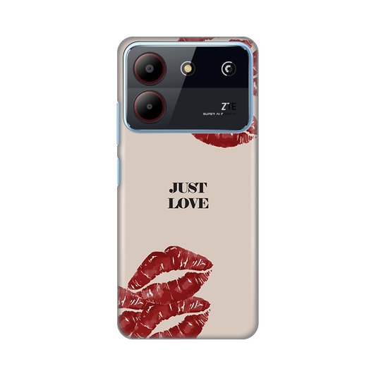 Torbica Silikonska Print Skin za ZTE Blade A54 Just Love