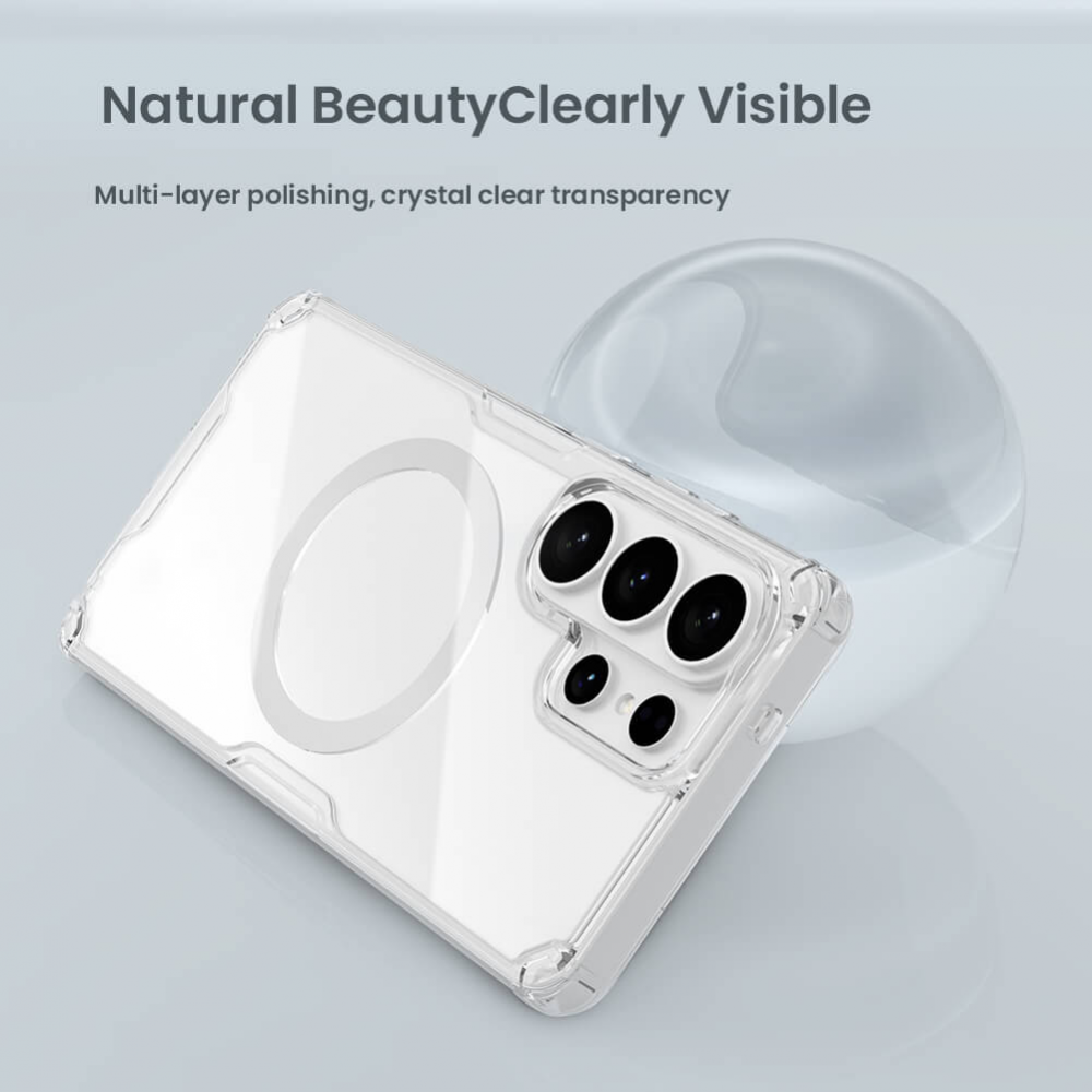 Torbica Nillkin Nature Pro Magnetic za Samsung S948B Galaxy S26 Ultra transparent