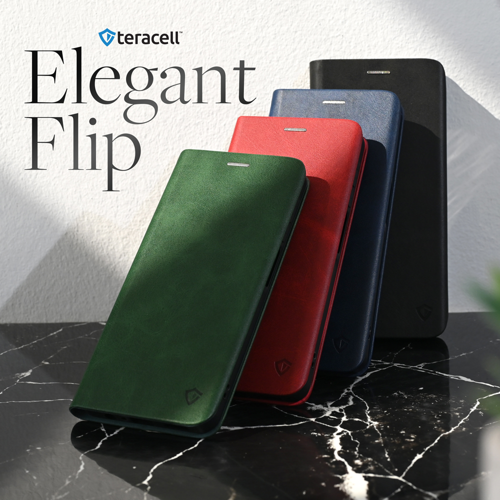 Torbica Teracell Elegant Flip za Honor Magic 8 Lite tamno plava