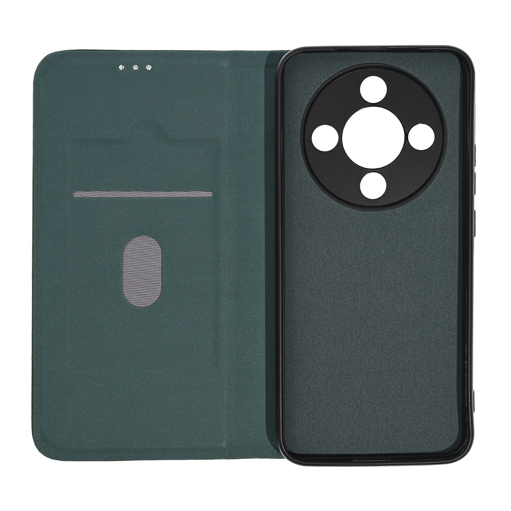 Torbica Teracell Elegant Flip za Honor Magic 8 Lite tamno zelena