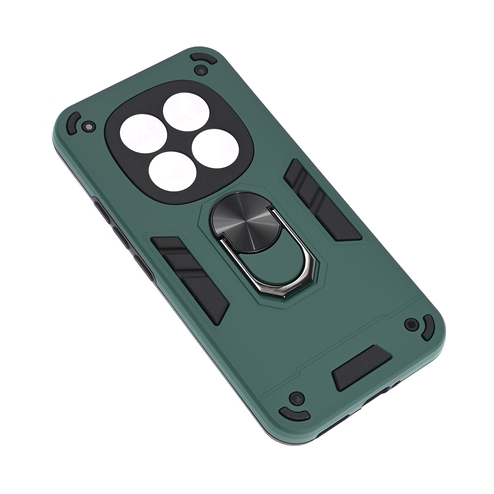 Torbica Hard Ring za Xiaomi Redmi Note 15 Pro Plus tamno zelena