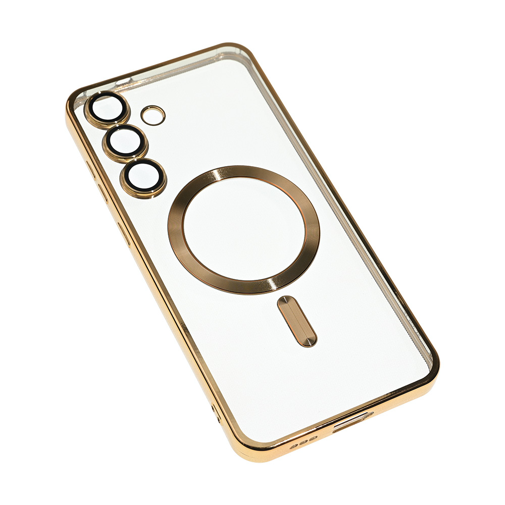 Torbica Magsafe Lux za Samsung S731B Galaxy S25 FE zlatna
