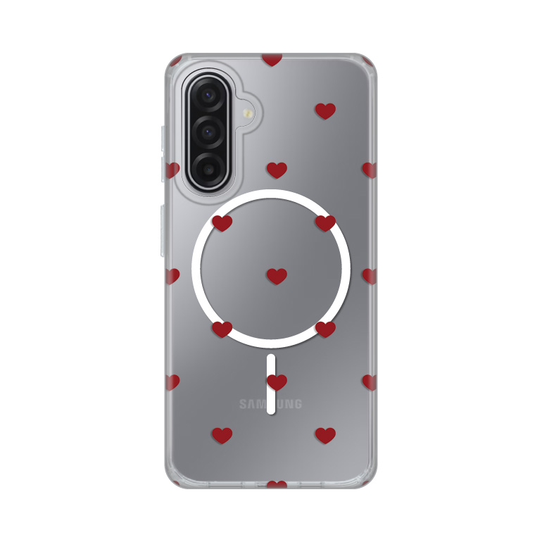 Torbica Print Magsafe za Samsung A175F Galaxy A17 Red Hearts