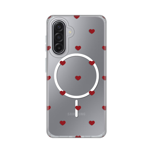 Torbica Print Magsafe za Samsung A175F Galaxy A17 Red Hearts