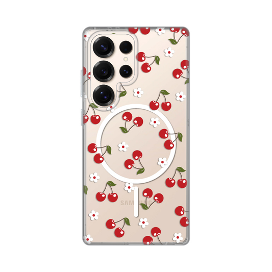 Torbica Print Magsafe za Samsung S938B Galaxy S25 Ultra Cute Cherries