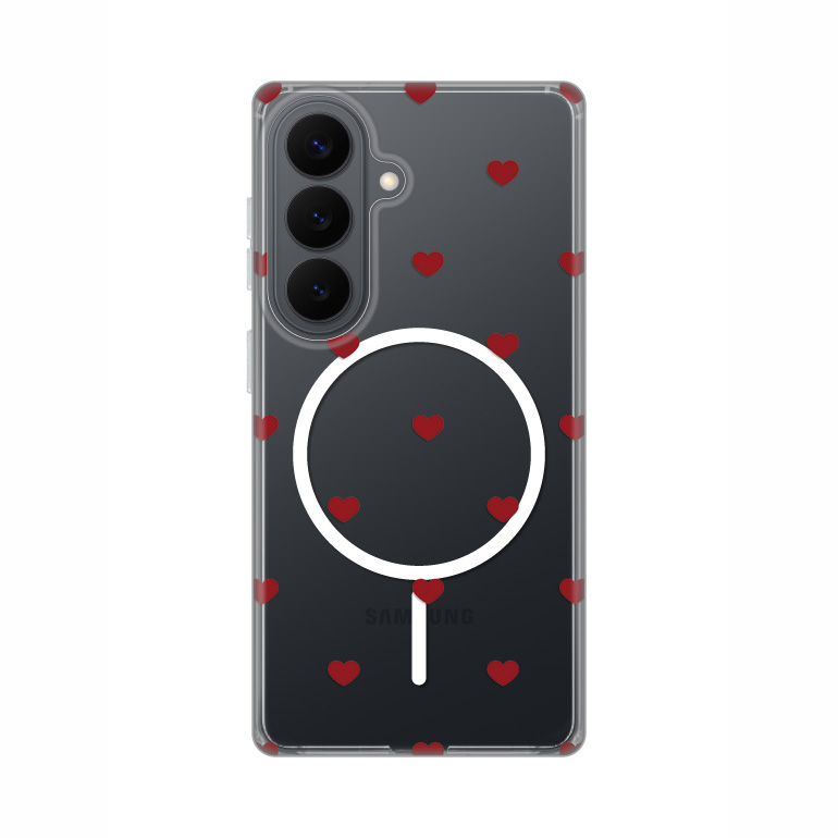 Torbica Print Magsafe za Samsung S941B Galaxy S26 Red Hearts