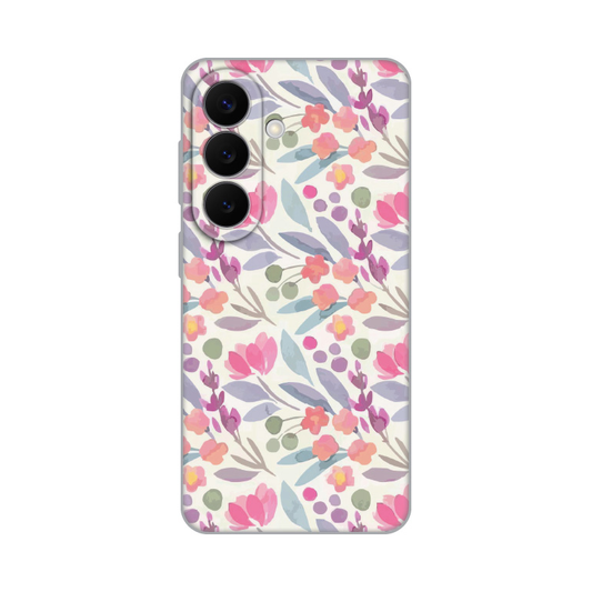 Torbica Silikonska Print za Samsung S941B Galaxy S26 Watercolor Flowers