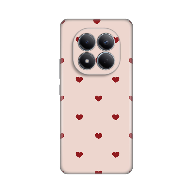 Torbica Silikonska Print za Xiaomi Redmi Note 15 Pro 4G Beige Hearts