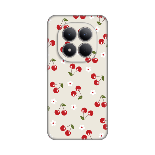 Torbica Silikonska Print za Xiaomi Redmi Note 15 Pro 5G Cherry and Flowers