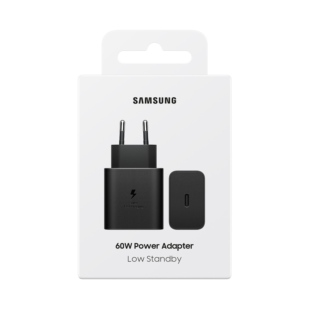 Samsung Fast kucni punjac PD 60W Type-C crni (EP-T6010-NBE)