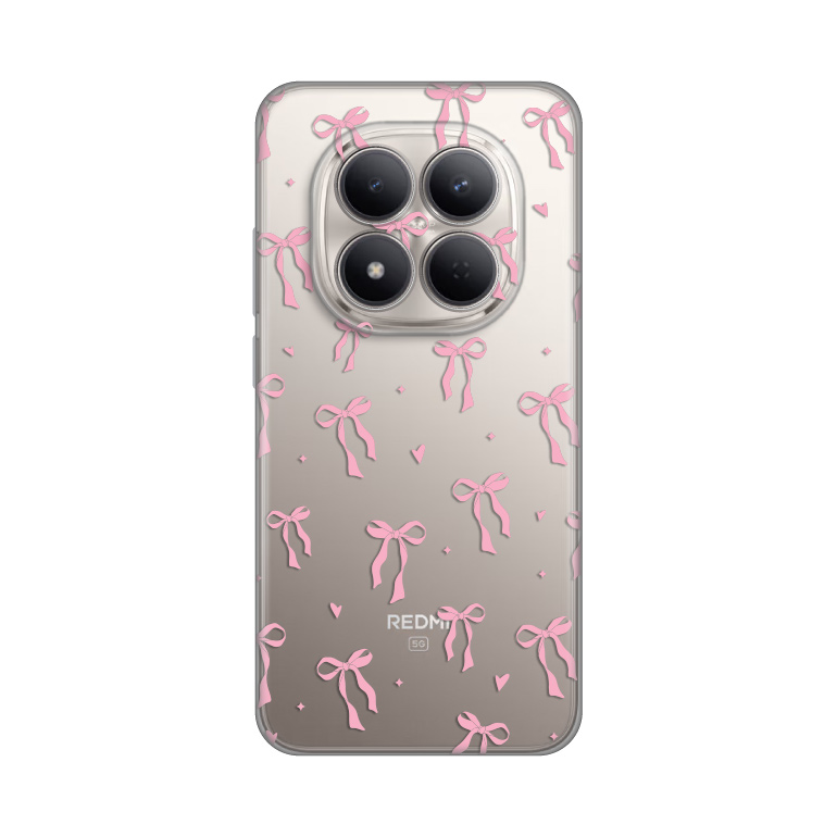 Torbica Silikonska Print Skin za Xiaomi Redmi Note 15 Pro 5G Cute Bow