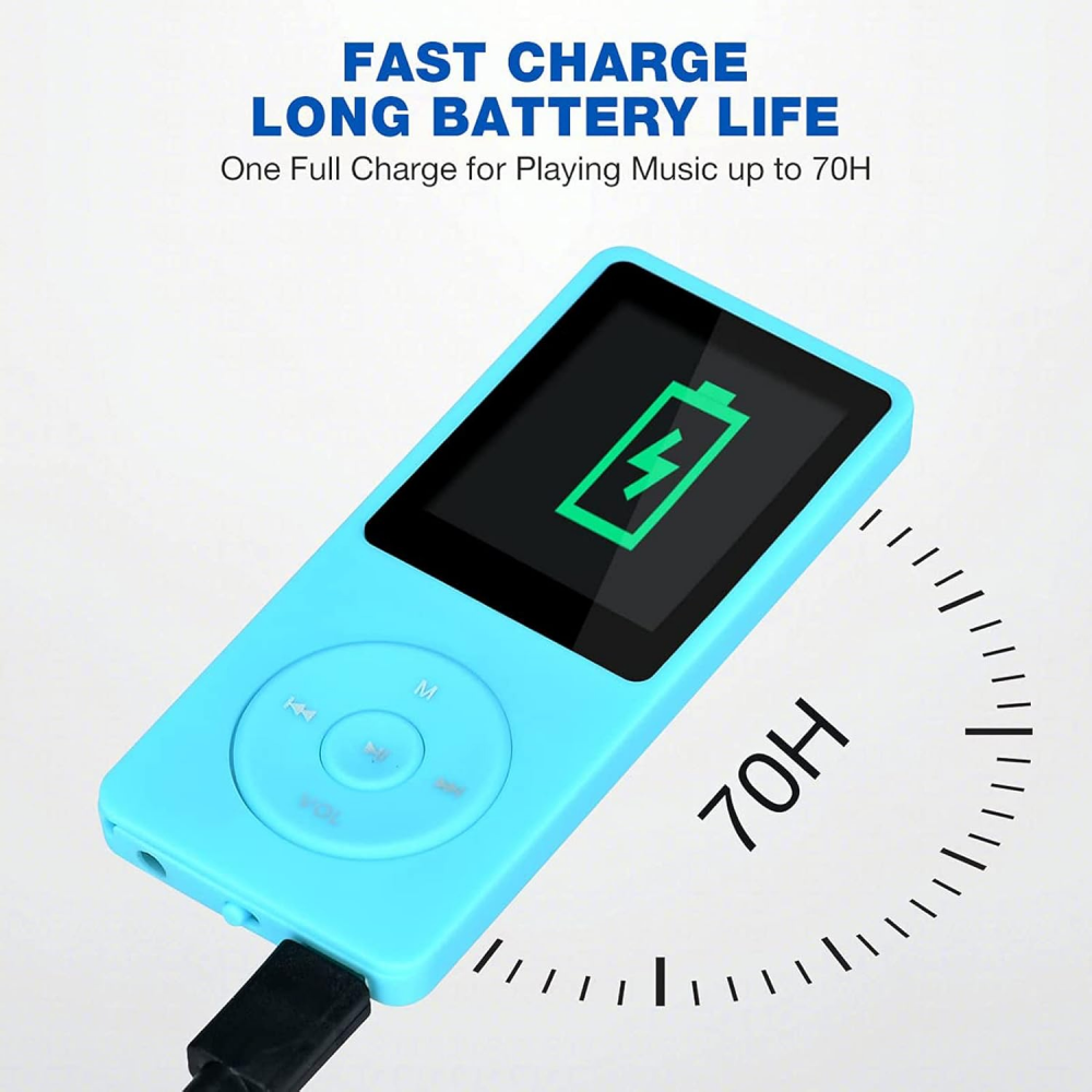 MP4 player JWD 8GB plavi