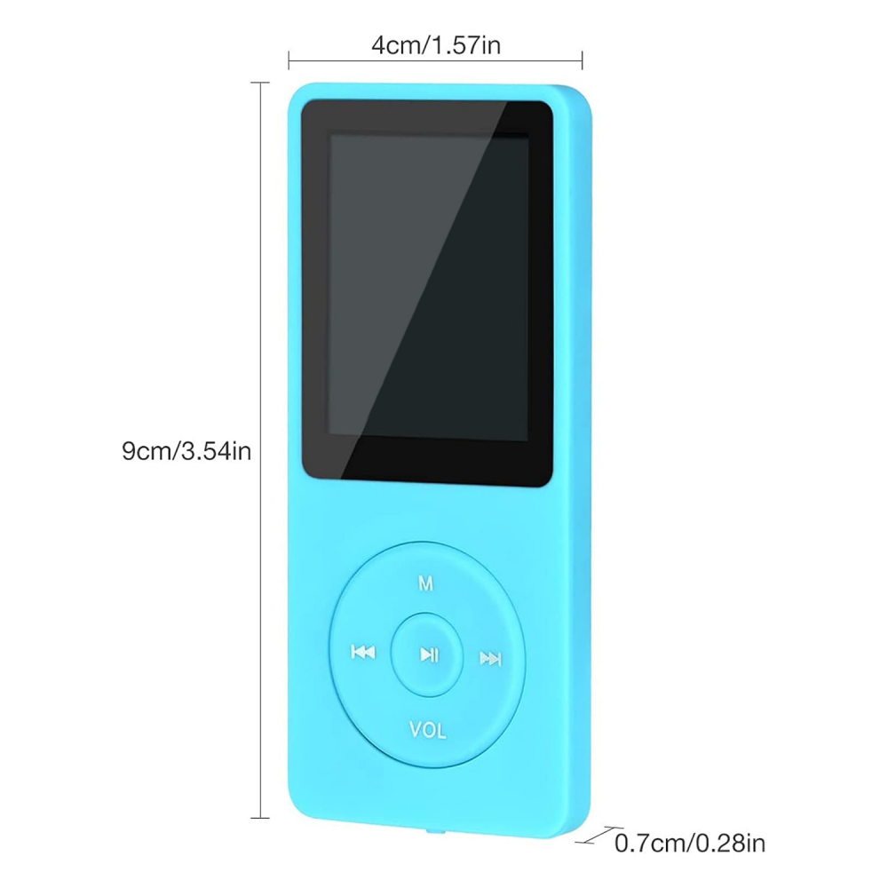 MP4 player JWD 8GB plavi