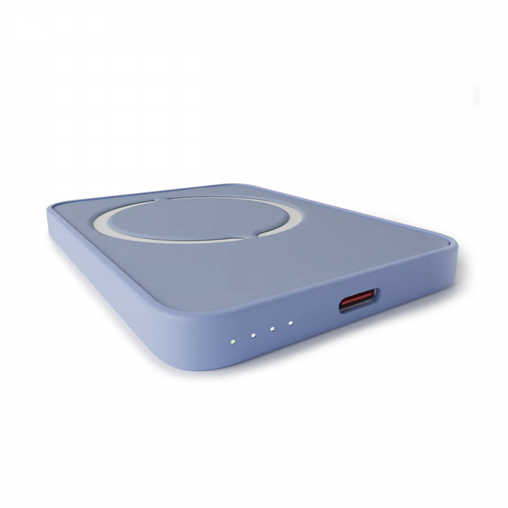 Power bank prenosiva baterija PURO Magsafe 4200mAh plava