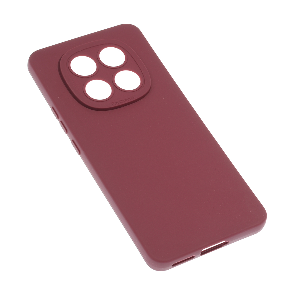 Torbica Silikon Pro Camera za Xiaomi Redmi Note 15 4G bordo