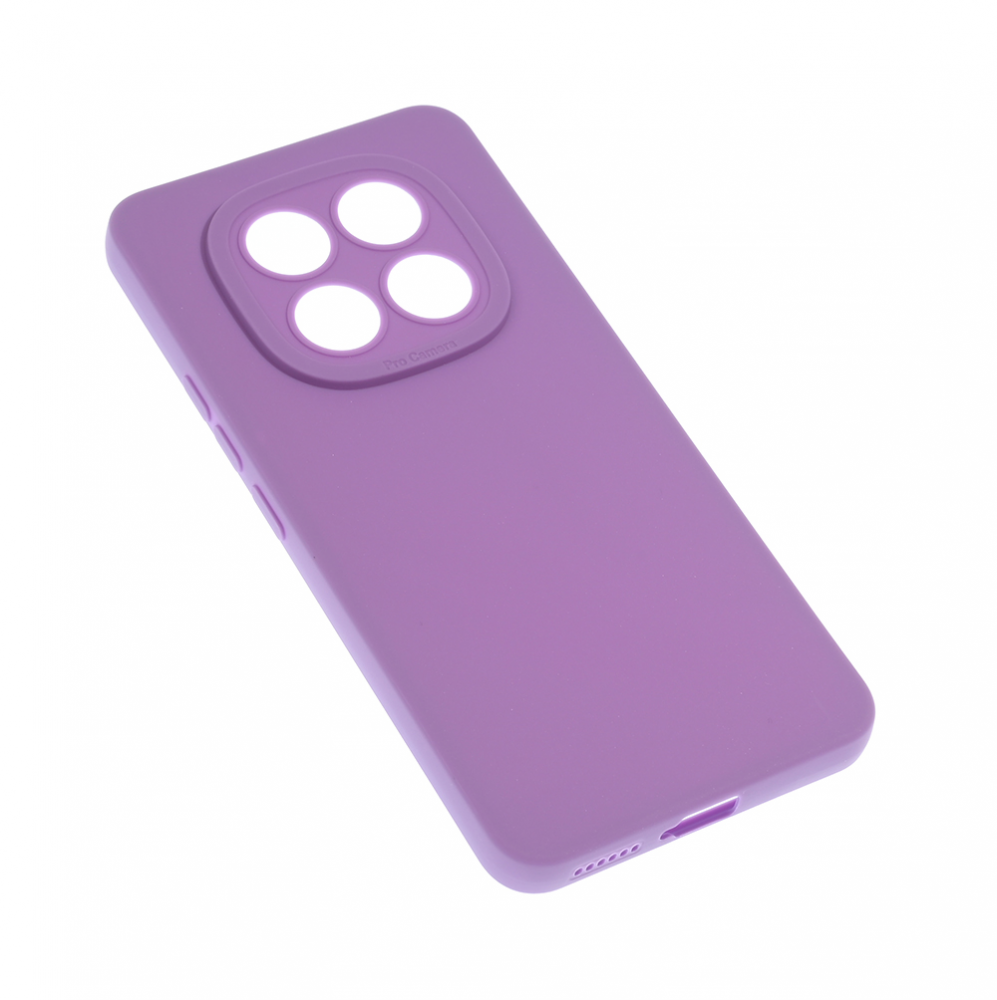 Torbica Silikon Pro Camera za Xiaomi Redmi Note 15 Pro 4G ljubicasta