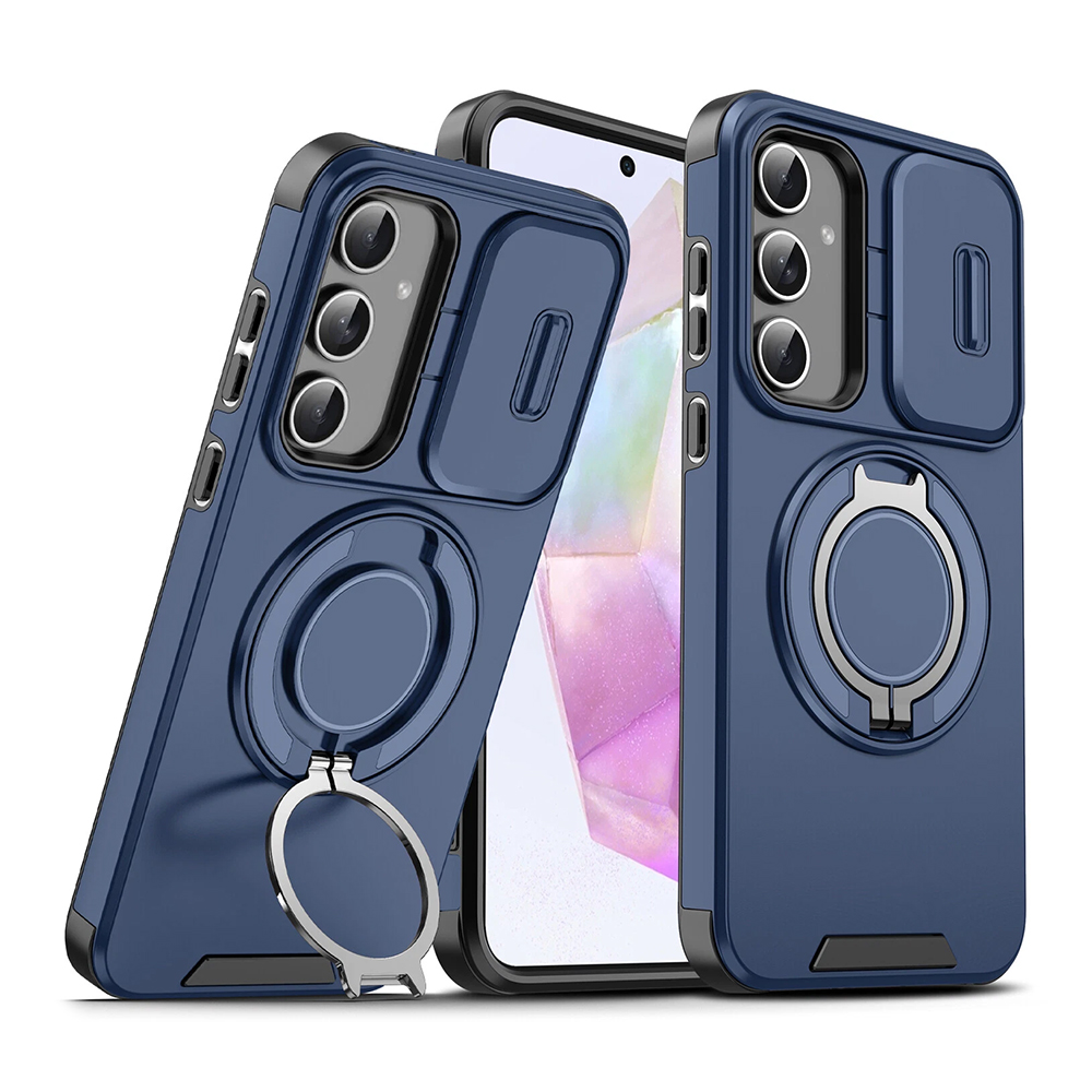 Torbica CamShield Ring stand za Samsung A576B Galaxy A57 5G plava
