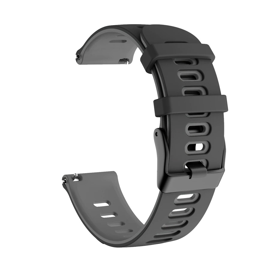 Narukvica double za smart watch Samsung 4, 5 20mm crno siva