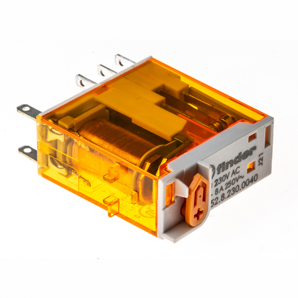 Industrijski mini relej 2CO/8A, 230VAC, 46.52.8.230.0040