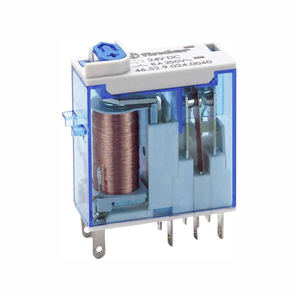 Industrijski mini relej 2CO/8A, 24VDC, 46.52.9.024.0040