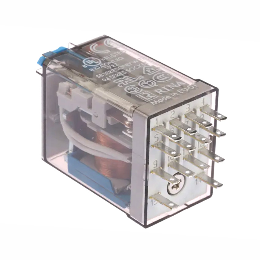 Univerzalni mini relej 4CO/7A, 24VDC, 55.34.9.024.0040