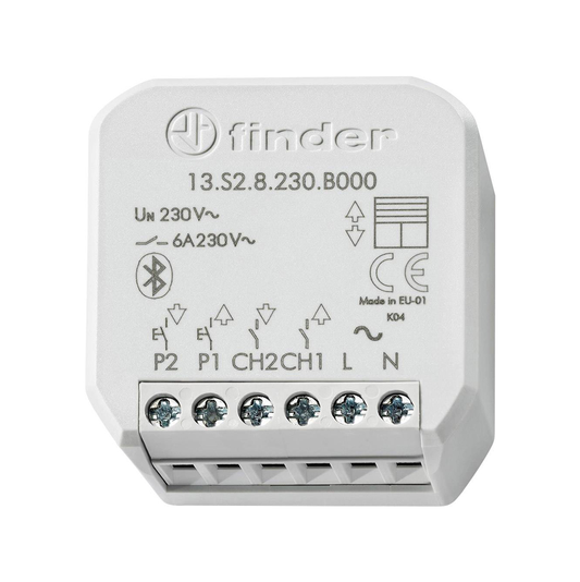 Aktuator za roletne Bluetooth, 2NO/6A, 230VAC, 13.S2.8.230.B000