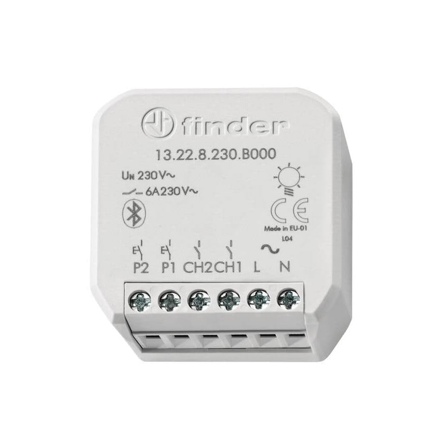 Multifunkcionalni relej Bluetooth, 2NO/6A, 230VAC, 13.22.8.230.B000