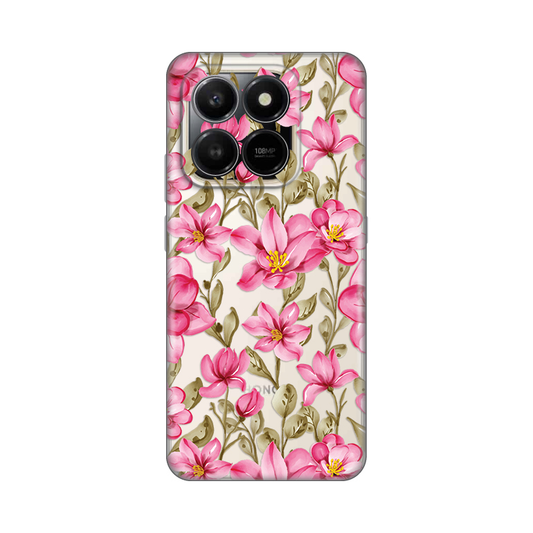 Torbica Silikonska Print za Honor X7d 4G/400 Smart 5G Magnolia