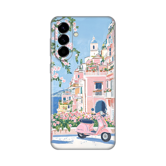 Torbica Silikonska Print za Samsung A576B Galaxy A57 5G Pink Italy