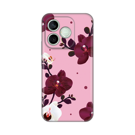Torbica Silikonska Print Skin za Honor 600 Lite Pink Orchid