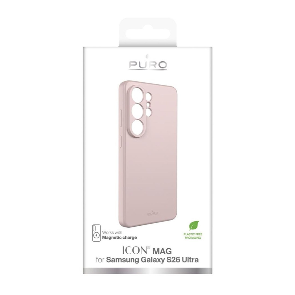 Torbica Puro ICON MAG za Samsung S948B Galaxy S26 Ultra roze