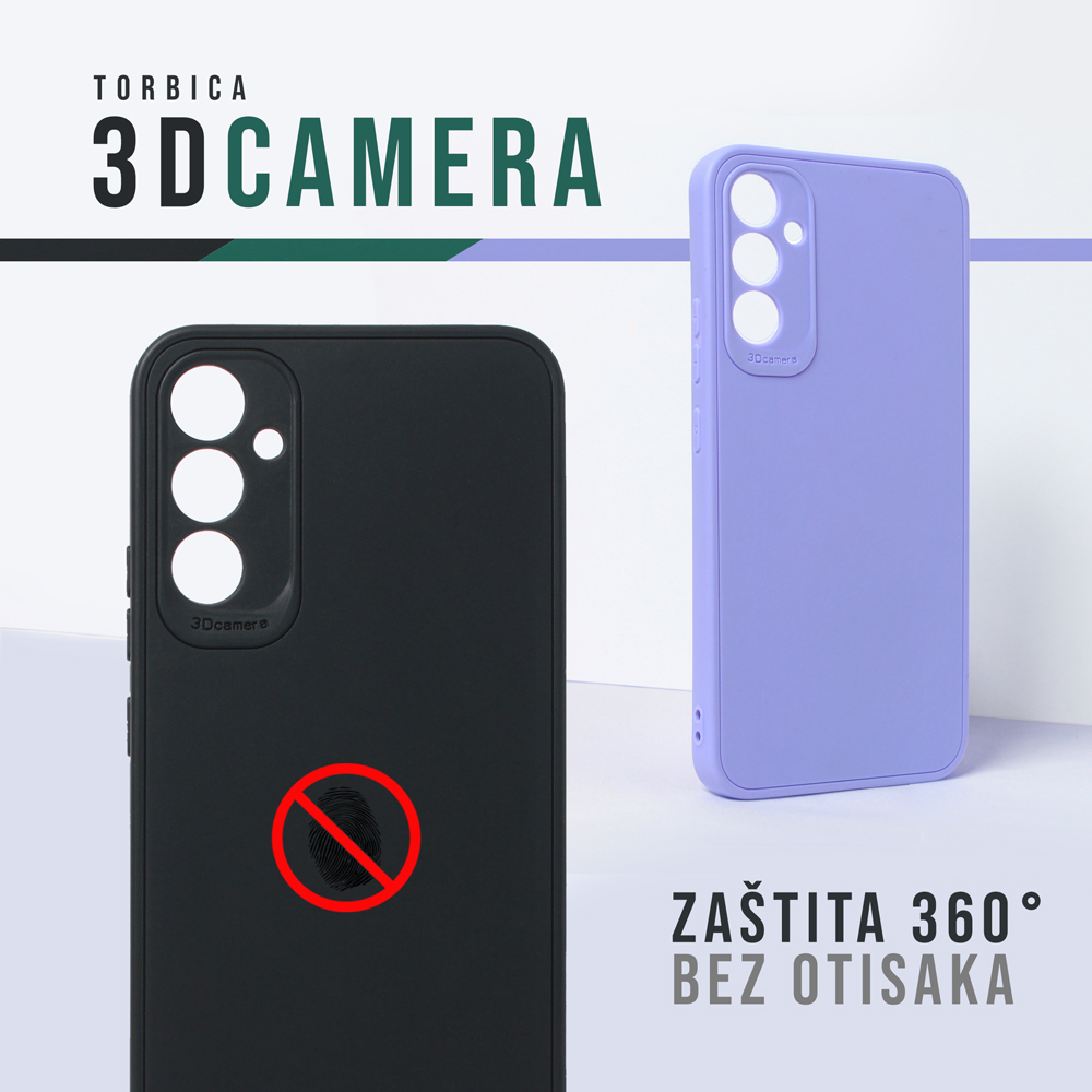 Torbica 3D Camera za Honor 600 Lite crna