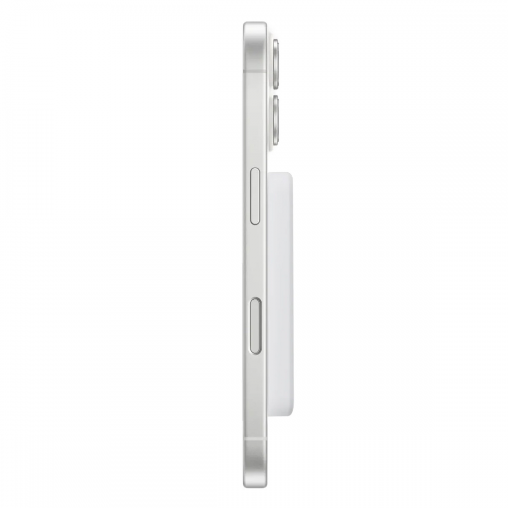 Power bank prenosiva baterija PURO Magsafe 4200mAh bela
