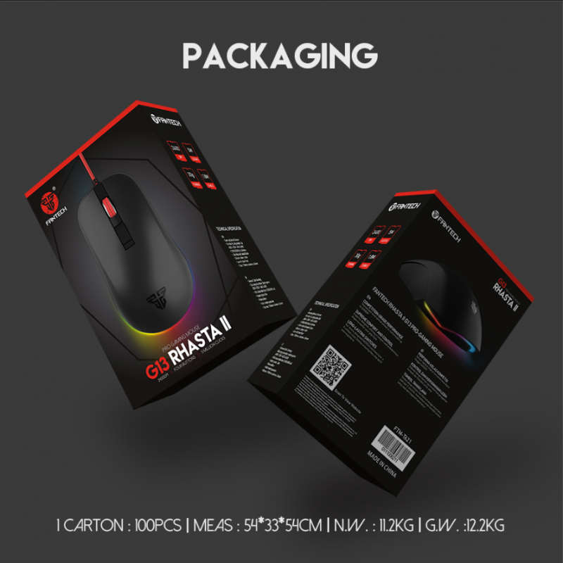 Mis Gaming Fantech G13 Rhasta II crni