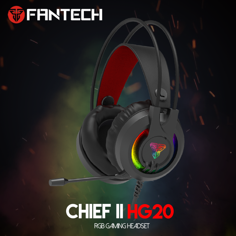 Slusalice Gaming Fantech HG20 Chief II crne