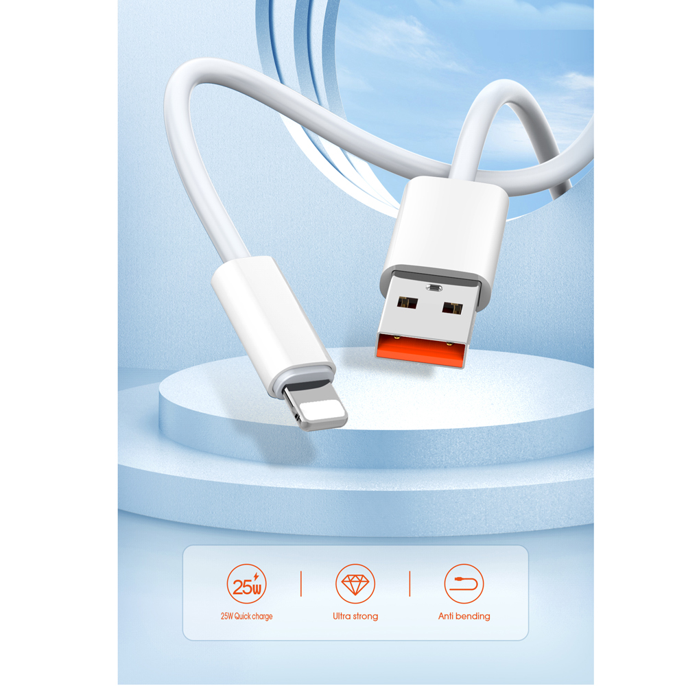 Data kabl LDNIO LS891 25W Fast iPhone lightning beli 1m