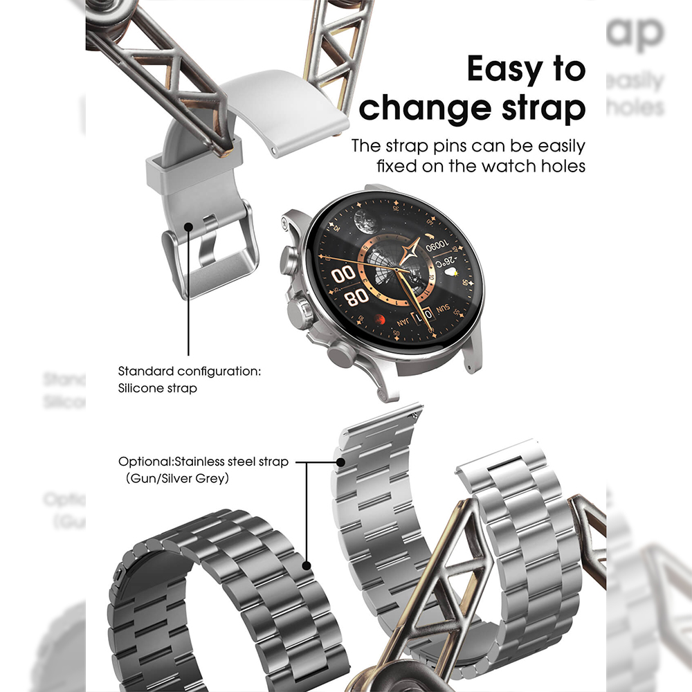 Smart Watch LDNIO SW01 crni