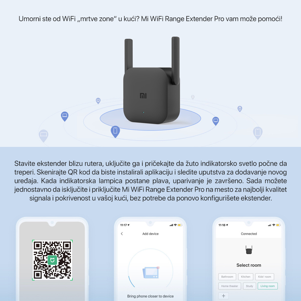 Xiaomi MI Wi-Wi Range Extender Pro ce