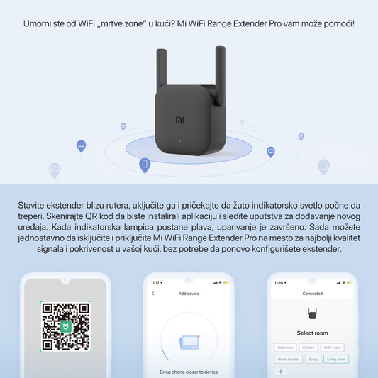 Xiaomi MI Wi-Wi Range Extender Pro ce