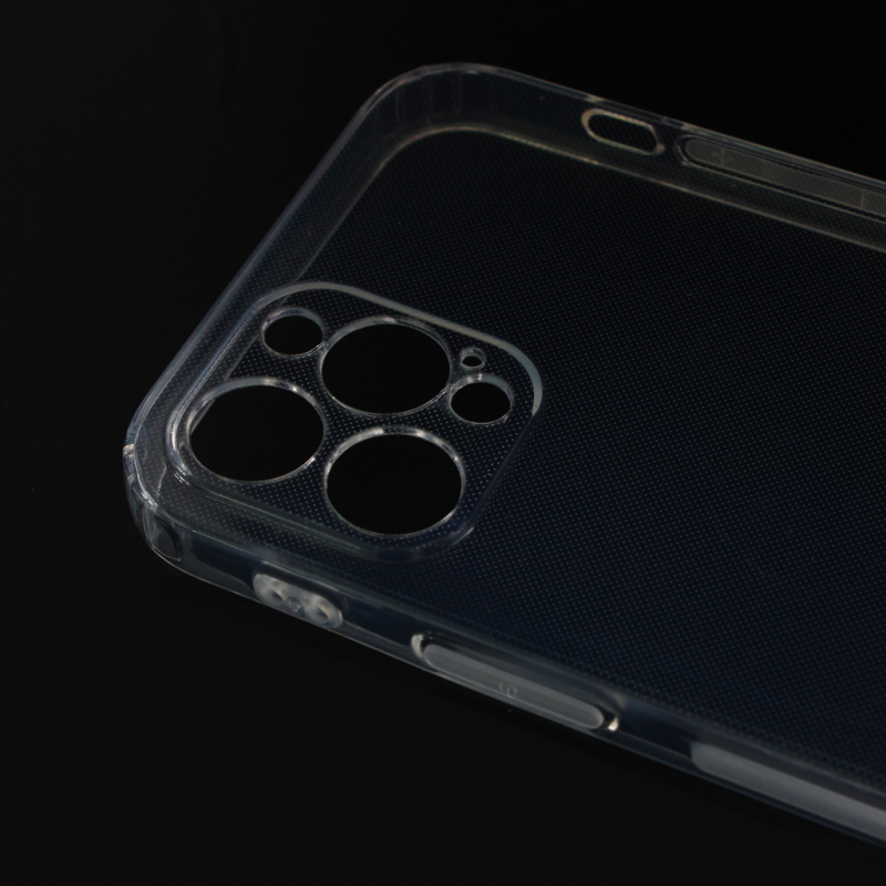 Torbica silikonska Ultra Thin with pluggy za iPhone 12 Mini 5.4 transparent