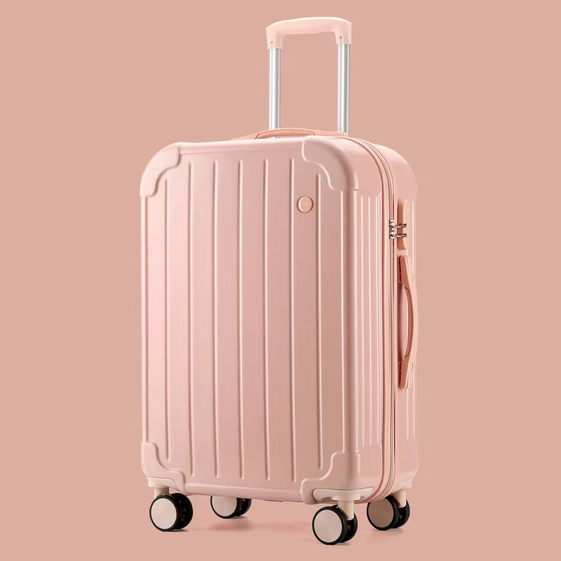 Kofer Wide Stripe roze EL 26"